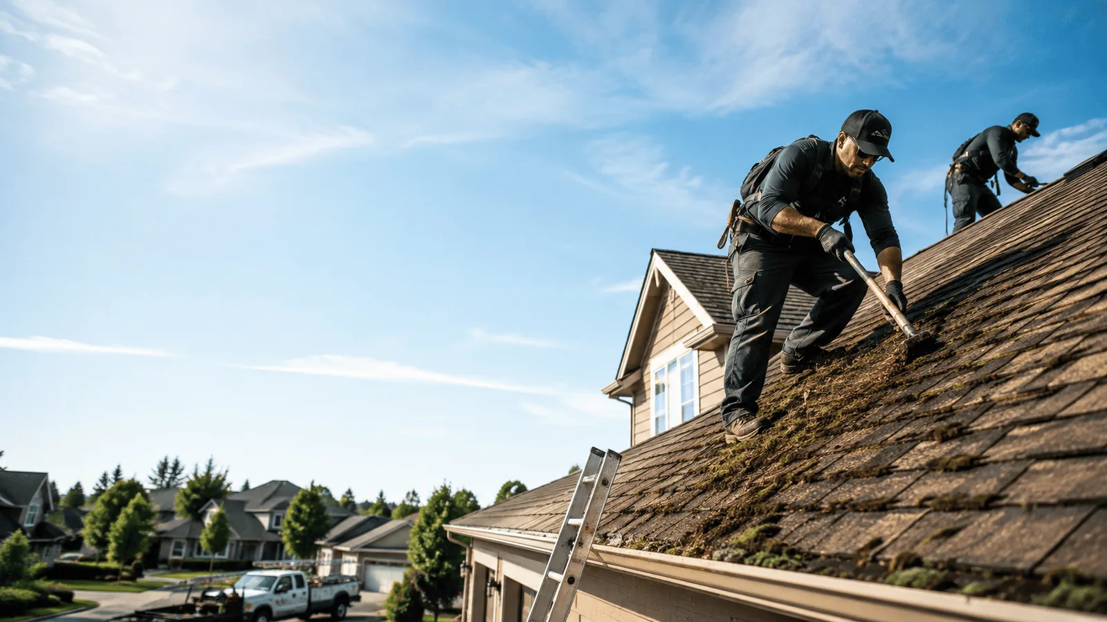 Roof Moss Removal in Llano, TX near me